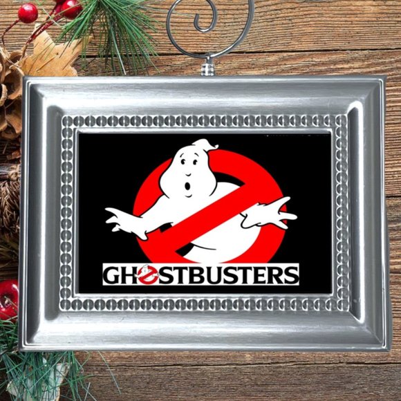 Ghostbusters Slimer Ghost Retro Movie Memorabilia Christmas Tree‎ Ornament - Picture 1 of 3